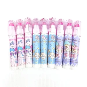 ยางลบต่อใส้ มีกลิ่นหอม คละลายรูปการ์ตูน สีสันสดใส สามารถถอดเปลี่ยนใส้ได้ ขายส่ง 1 กล่อง 56 ชิ้น