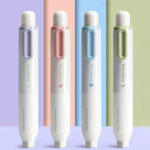 ยางลบดินสอ แบบกด ขายส่งคละสี 100 ชิ้น